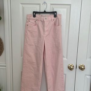 Zara pink jeans.